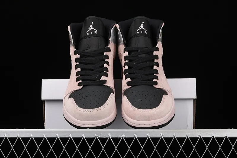 All categories Air Jordan Jordan series basketball shoes Air Jordan 1 Mid G version pure original Air Jordan 1 Mid GS AJ1 Joe 1 laser powder China basketball shoes BQ6472-602